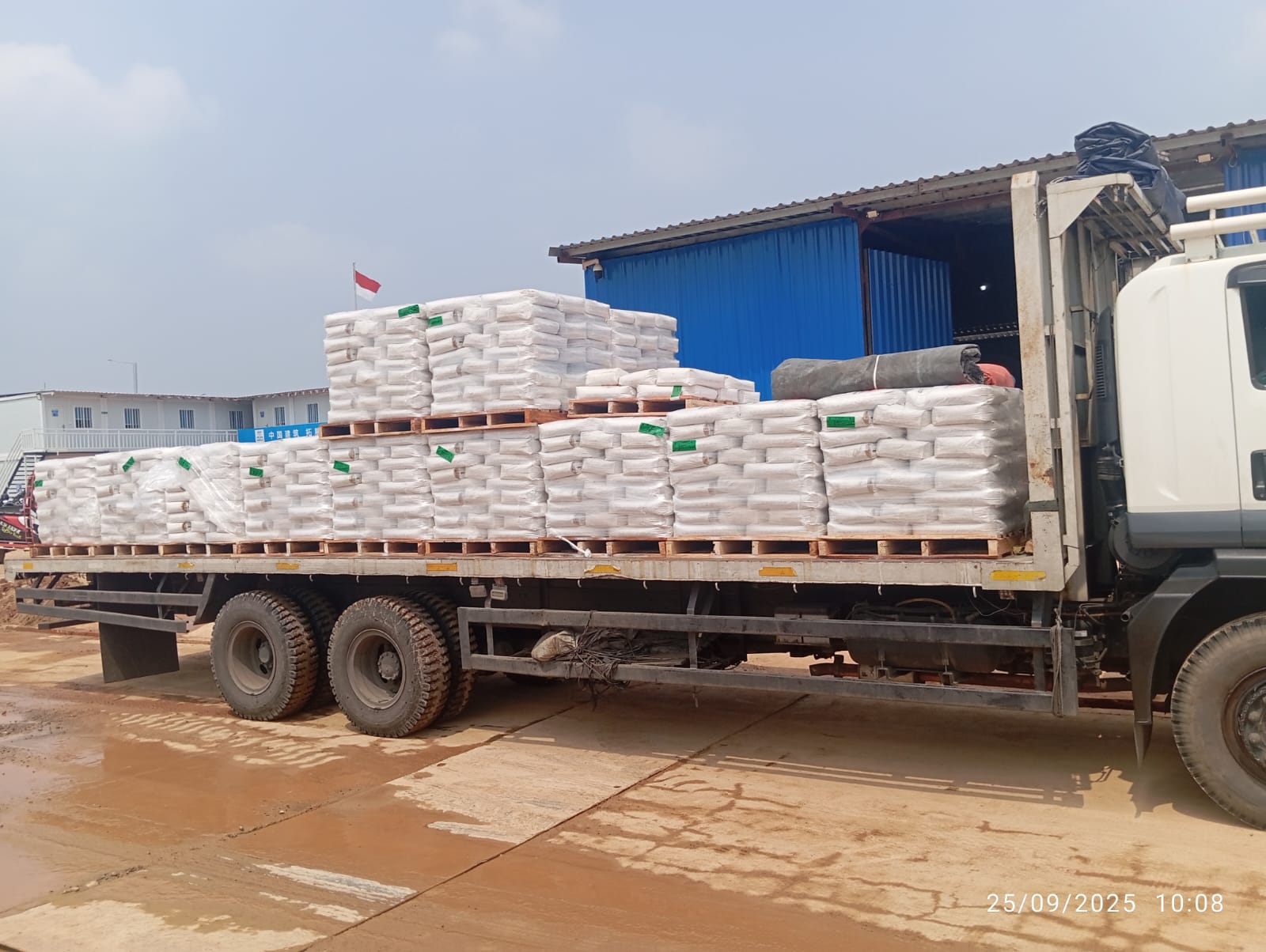 Pengiriman material Floor Hardener Fosroc, Nitoflor Hardtop